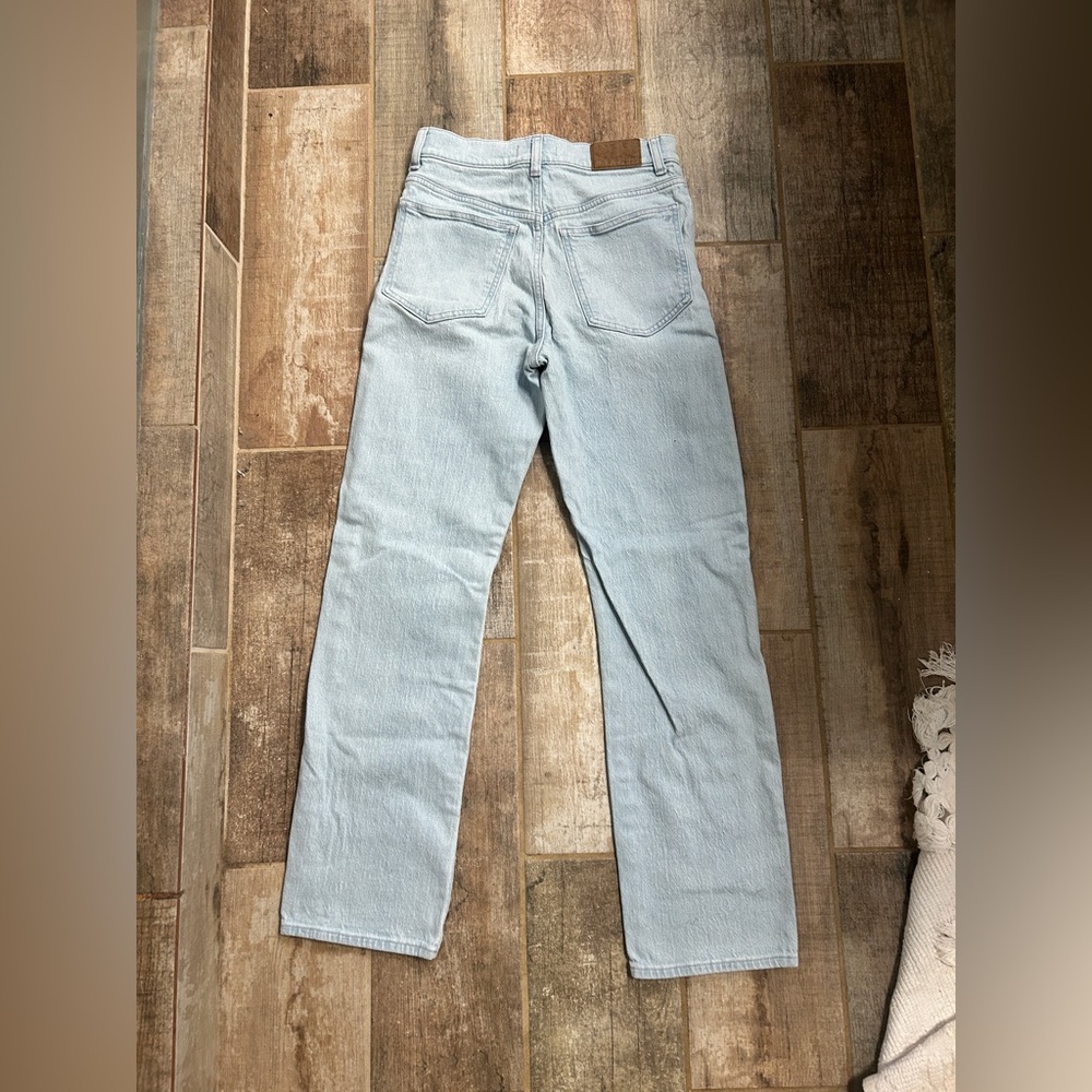 Madewell The 90's Straight Jean Light Wash Size 26 - Picture 12 of 12